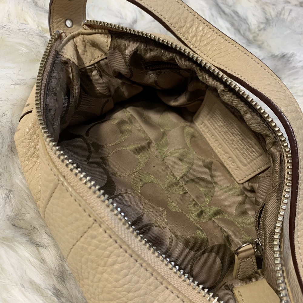 Coach Leather Mini Shoulder Purse - Picture 8 of 8